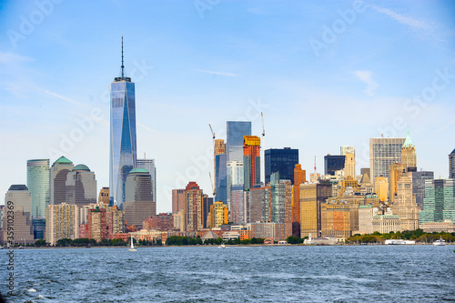 It s Architecture of the Lower Manhattan  New York City  United States of America