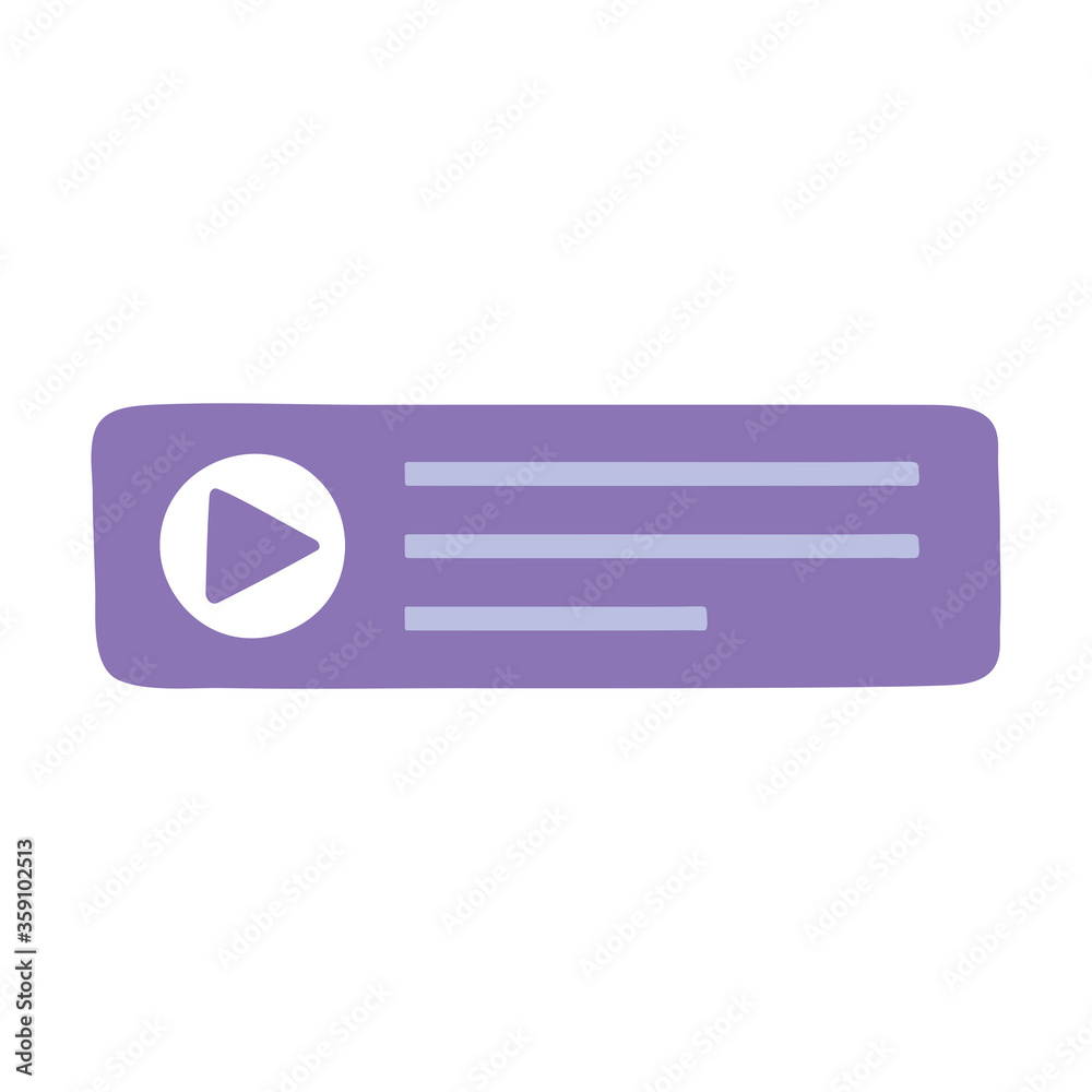online training, speech bubble video chat, education and courses learning digital online training, speech bubble video chat, education and courses learning digital