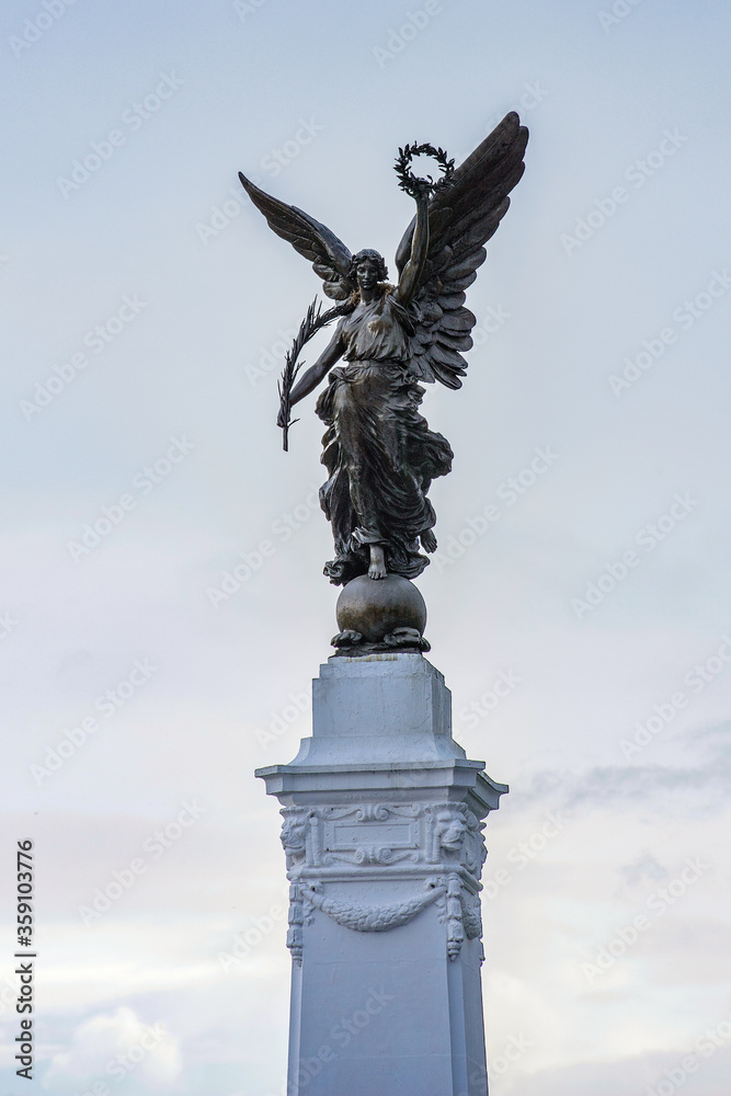 Fototapeta premium It's Angel Statue in Trinidad and Tobago