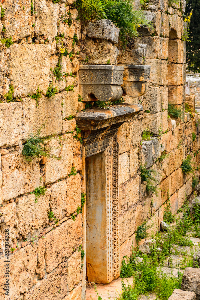 It's Ancient ruins in the historic part of Antalya, Turkey It's Ancient ruins in the historic part of Antalya, Turkey
