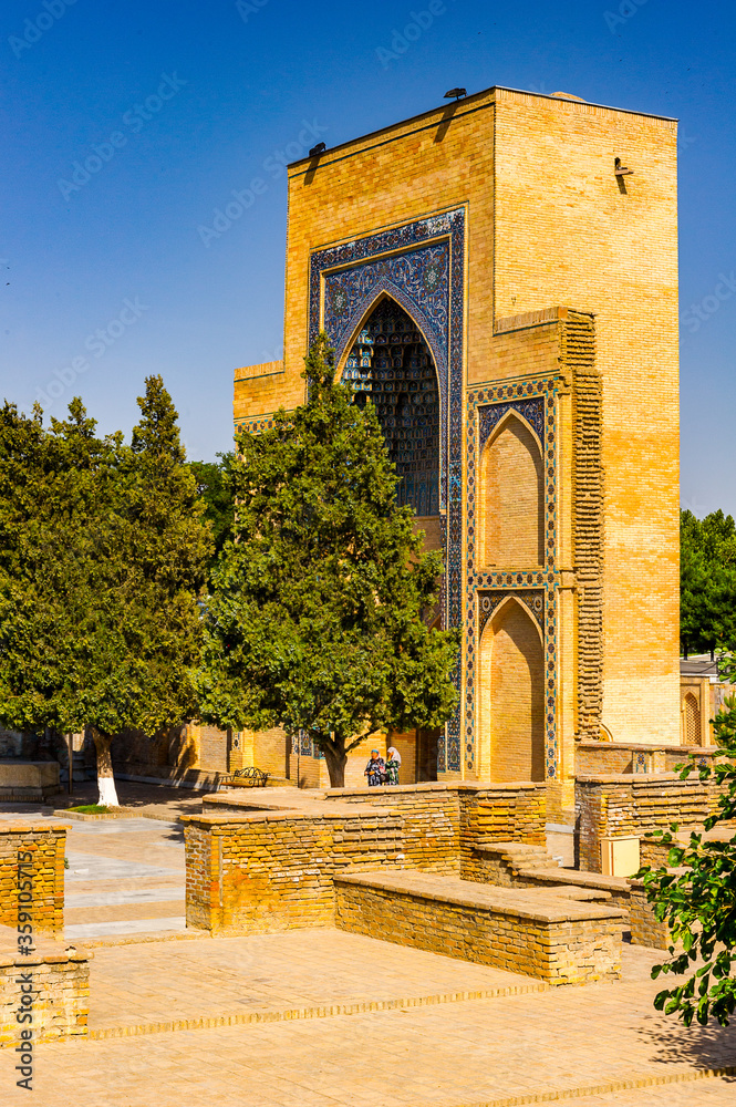 Fototapeta premium It's Registan, the heart of the ancient city of Samarkand of the