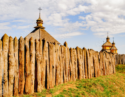 Island Hortitsia, Zaporozhie, Ukraine photo