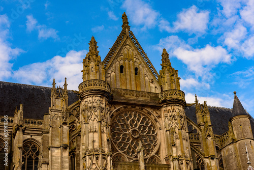 Roman Catholic church of Senlis, Medieval town in the Oise department, France