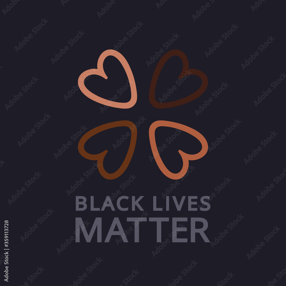  black lives matter banner,poster logo black lives matter.baner logo black lives matter multicolor race society. Black lives matter modern logo, banner,design concept,sign,for web page BIPOC 