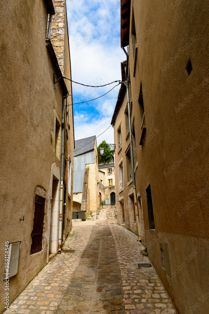 Obraz premium Architecture of Blois, a city and the capital of Loir-et-Cher department, France