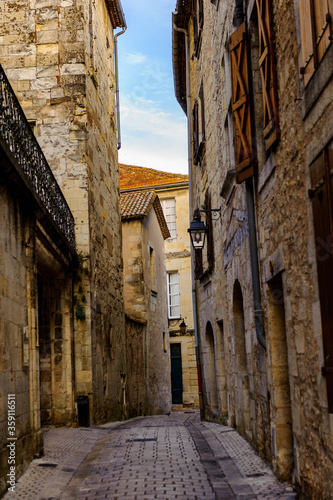 Medieval architecture of the Old Town  Perigueux  France.
