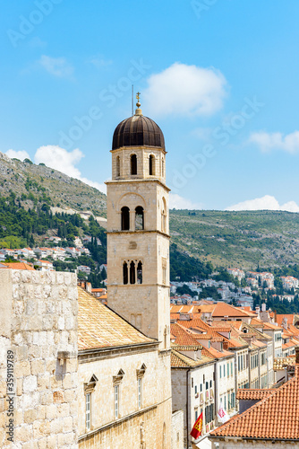 It's Architecture of the Old town of Dubrovnik, Croatia.