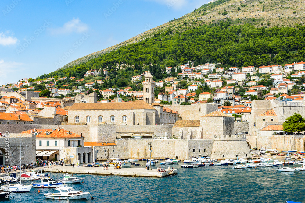 It's Old town of Dubrovnik, Croatia.