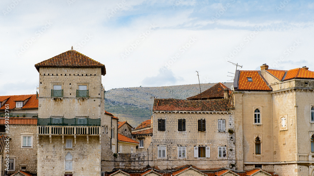 It's Historic City of Trogir, Croatia. UNESCO WOrld Heritage Site
