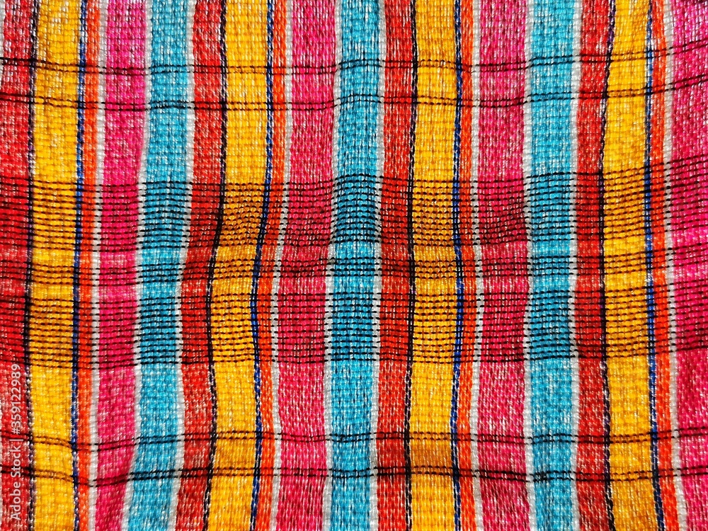Fabric intersecting striped texture beautiful color. Abstract background. Fabric intersecting striped texture beautiful color. Abstract background.