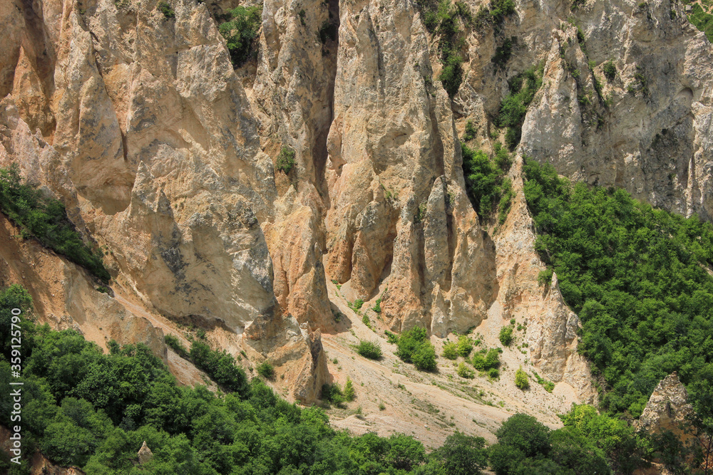 Azerbaijan. Beautiful cliffs. Shahdag National Park/
