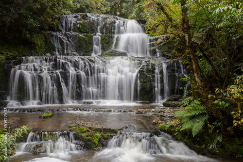 New Zealand waterfall