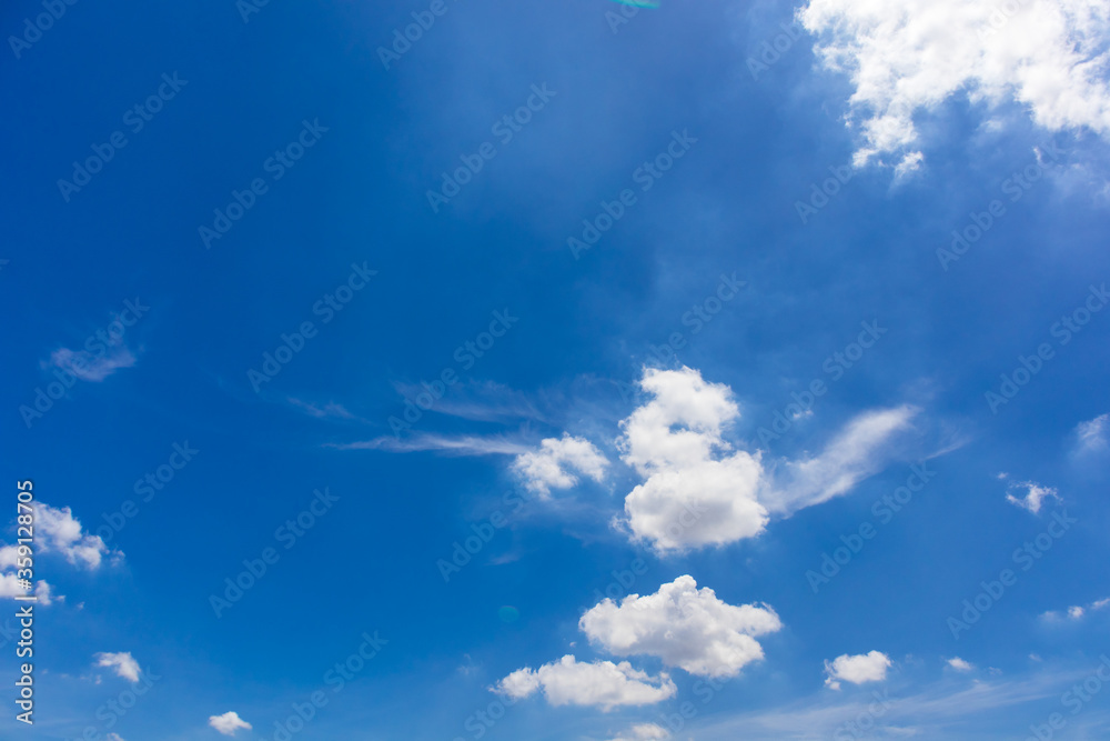 Blue sky and clouds on day to be design wallpaper or background Blue sky and clouds on day to be design wallpaper or background