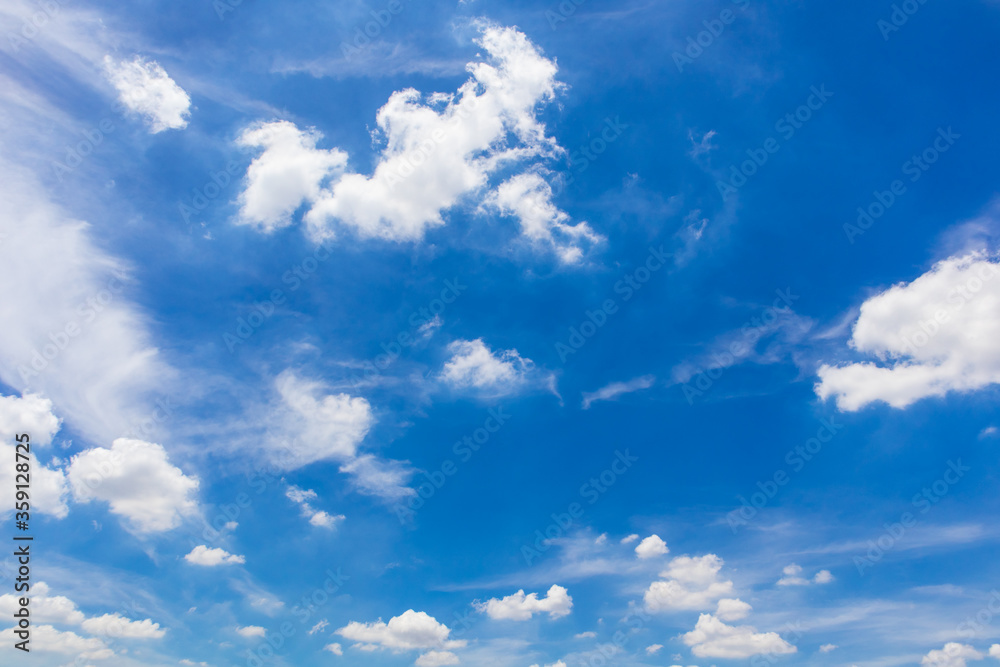 Blue sky and clouds on day to be design wallpaper or background Blue sky and clouds on day to be design wallpaper or background