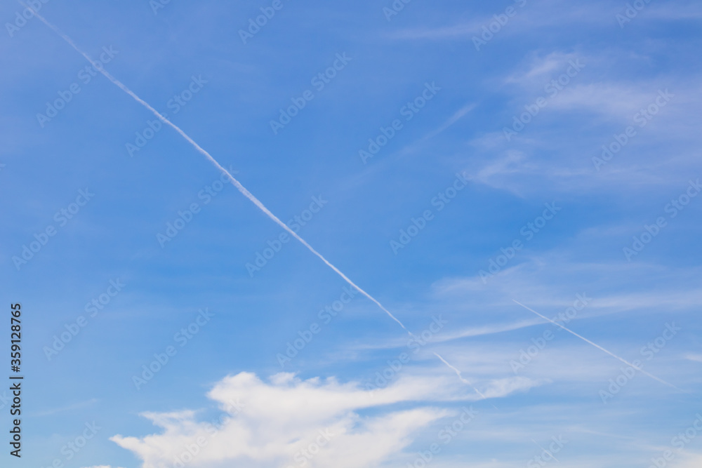 Blue sky and clouds on day to be design wallpaper or background Blue sky and clouds on day to be design wallpaper or background