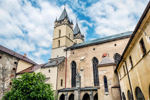 Fortified Benedictine monastery, Hronsky Benadik, Slovakia photo