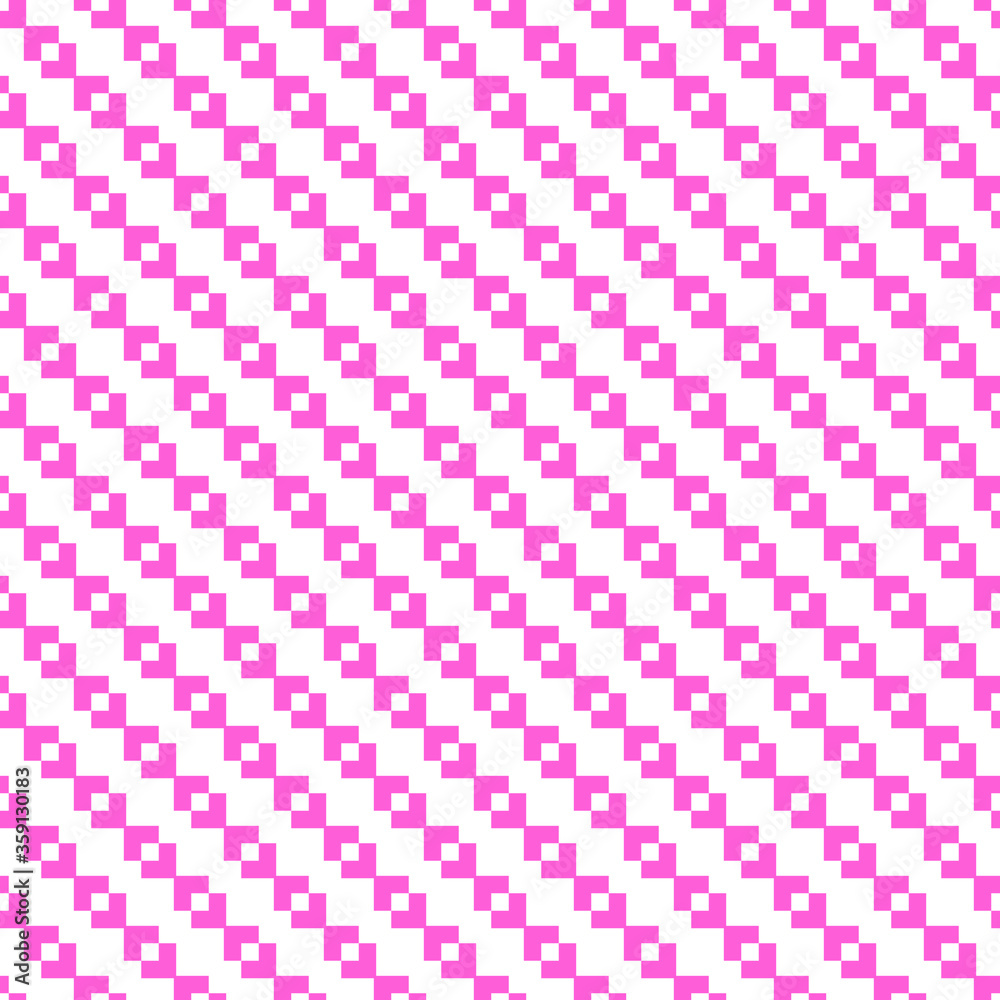 square pink geometric seamless repeat pattern