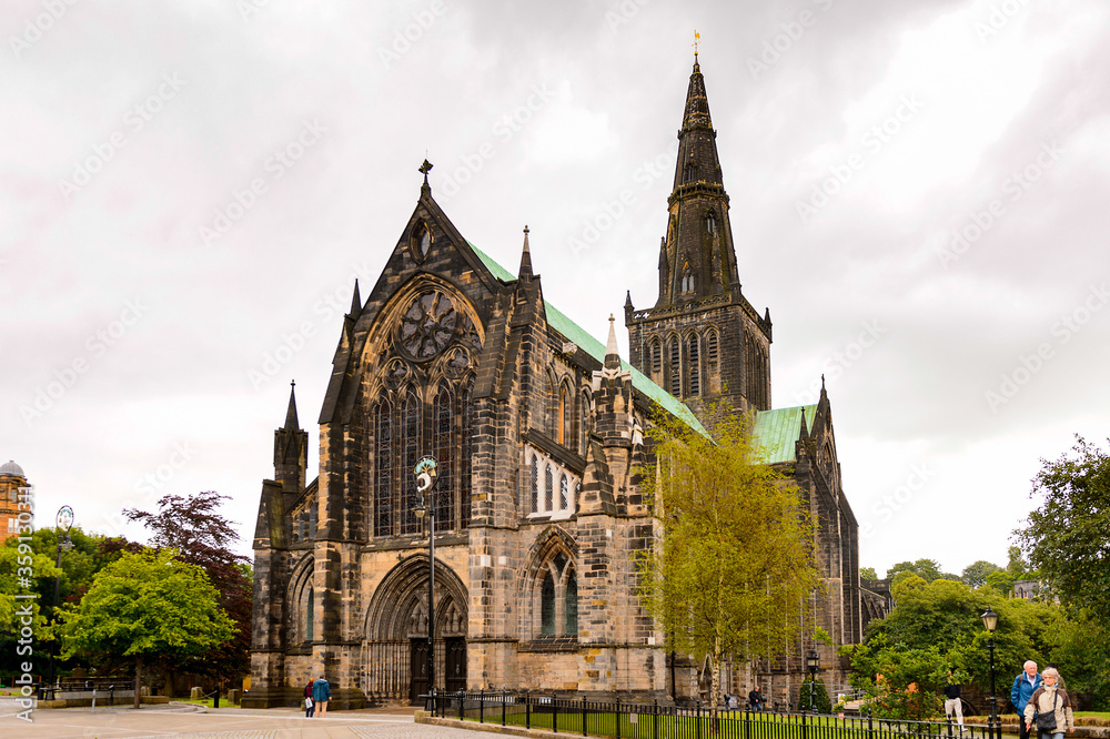 Glasgow Cathedral (High Kirk of Glasgow or St Kentigern's or St Mungo's Cathedral).