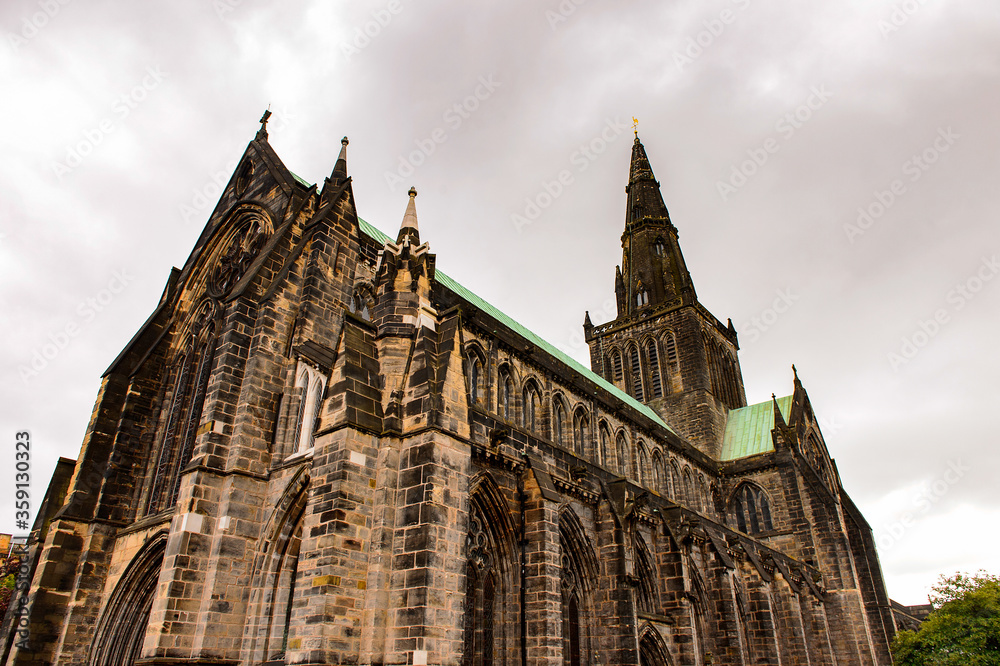 Glasgow Cathedral (High Kirk of Glasgow or St Kentigern's or St Mungo's Cathedral).
