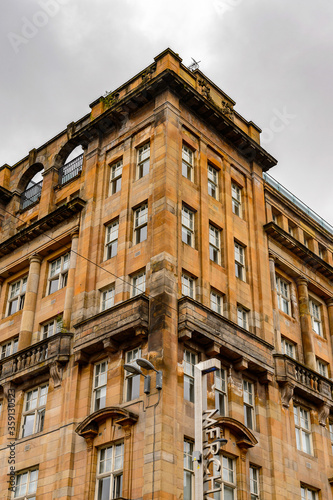 Architecture of Glasgow, Scotland. Glasgow is the largest city in Scotland