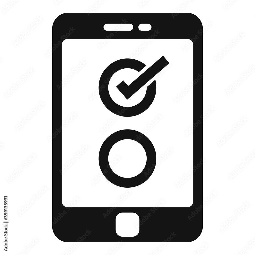 Service checklist icon. Simple illustration of service checklist vector icon for web design isolated on white background Service checklist icon. Simple illustration of service checklist vector icon for web design isolated on white background