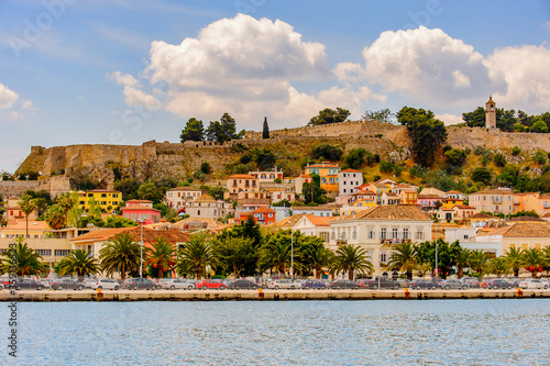 It's Architecture of Nafplio, a seaport town in the Peloponnese in Greece