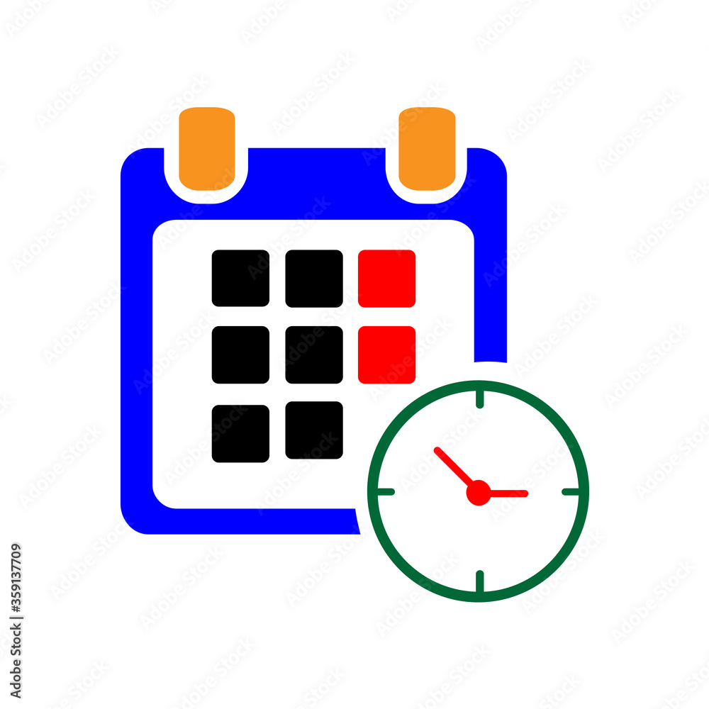 Calender icon vector illustration Calender icon vector illustration