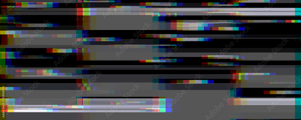 Digital videotape glitch effect background Digital videotape glitch effect background