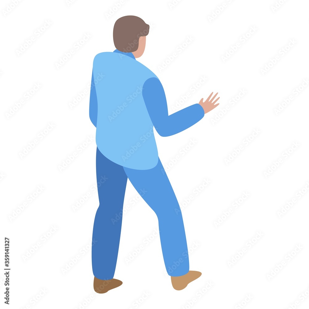Man first medical aid icon. Isometric of man first medical aid vector icon for web design isolated on white background Man first medical aid icon. Isometric of man first medical aid vector icon for web design isolated on white background