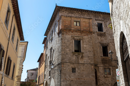 architecture of buildings in the country of todi © Federico