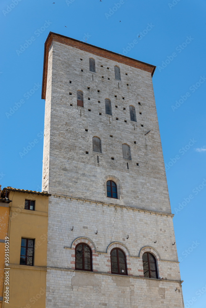 palazzos of the priors in todi