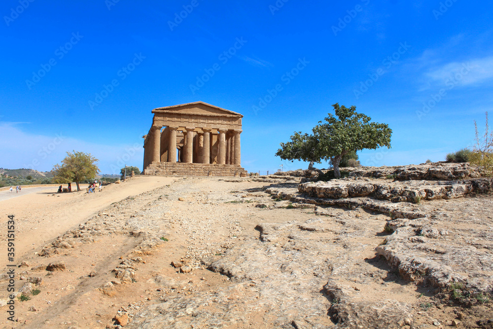 Agrigente / Sicile (Italie) - Temple de la Concorde	