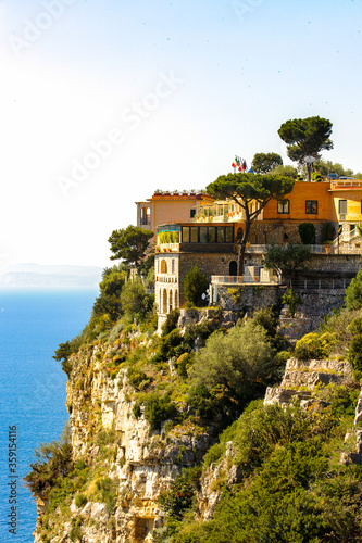 It's Aerial view of Sorrento, Italy