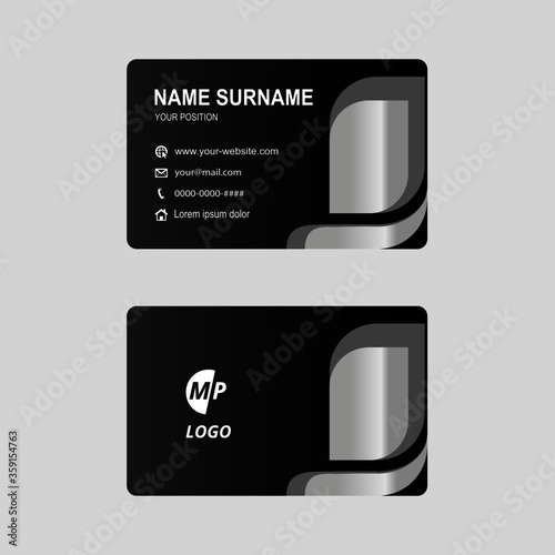 business card template
