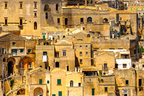 It's Matera, Puglia, Italy. The Sassi and the Park of the Rupestrian Churches of Matera. UNESCO World Heritage photo