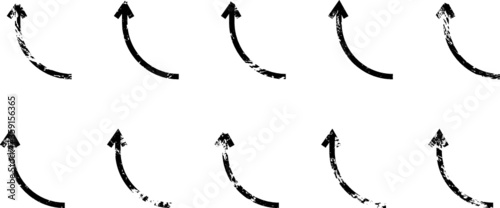 Grunge symbol collection . vector