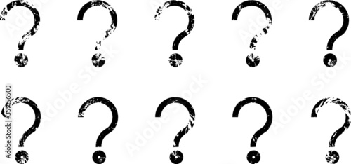 Grunge symbol collection . vector