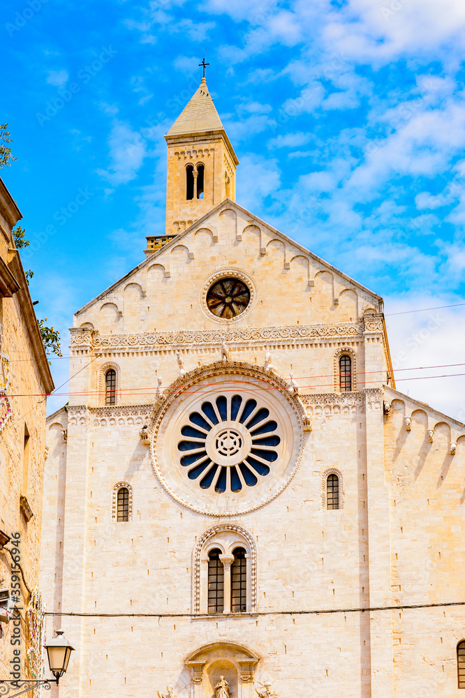 It's Bari Cathedral (Basilica di Bari), Bari, Italy