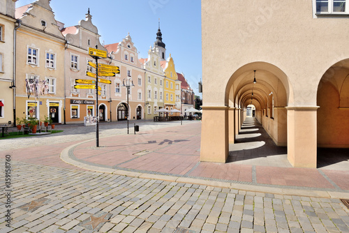 Old Market Square in Opole, Poland