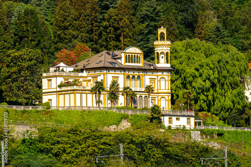 It's Coast of the Lago Maggiore (Big Lake), Piedmont, Italy