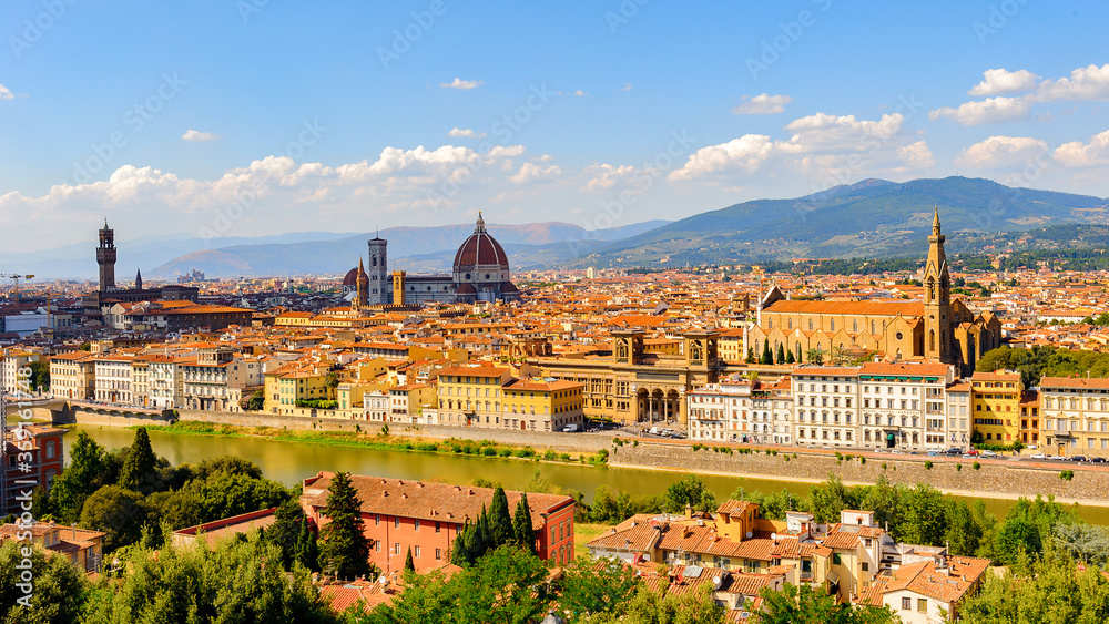 Florence, the capital city of the Italian region of Tuscany and of the province of Florence.