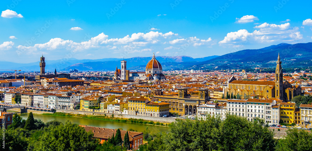 It's Landscape of the Florence, Italy