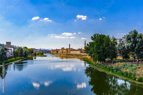 It's River Arno and the building of Florence, Italy © Anton Ivanov Photo