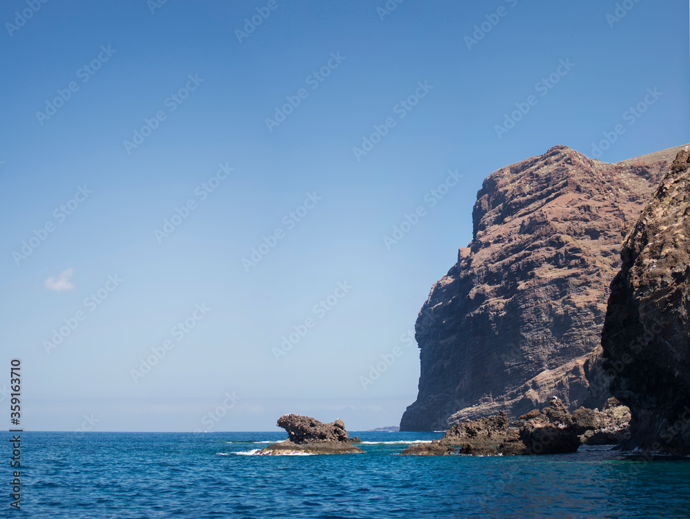 
Los Gigantes Rocks on Tenerife, Spain