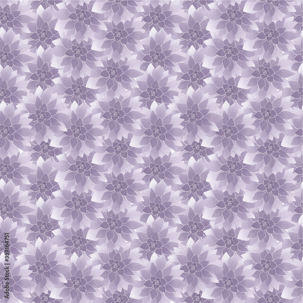 Seamless pattern of purple flowers. Seamless pattern of purple flowers.
