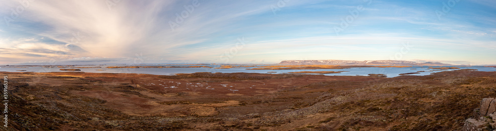 Fototapeta premium Nord-West Island Panorama
