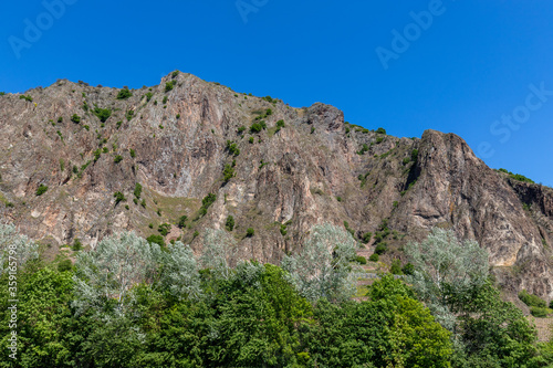 Scenic view of the Rotenfels nearby Bad Muenster am Stein Ebernburg