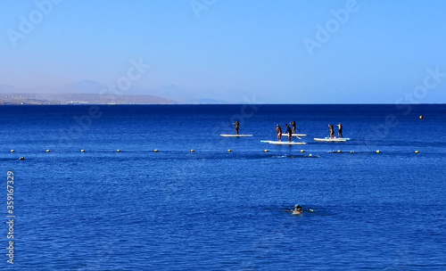 Water sport at Red Sea