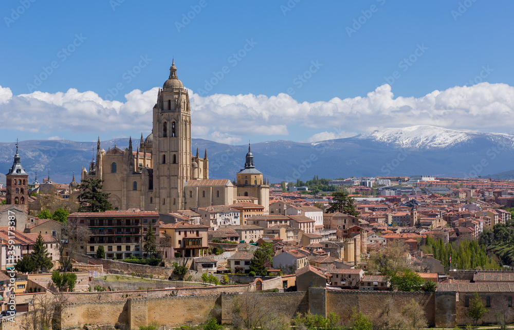 Cathedral of Segovia in Spain