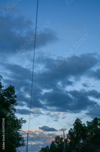time lapse clouds